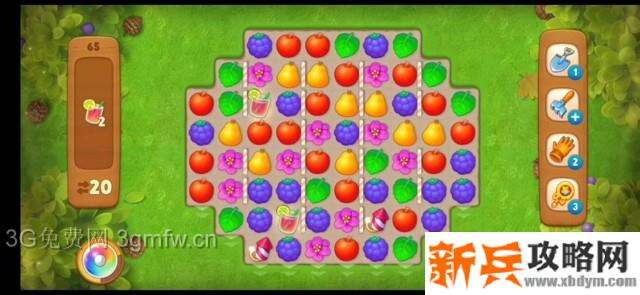 梦幻花园65关怎么过？ 梦幻花园攻略65关