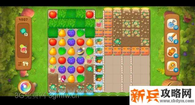 梦幻花园4807关怎么过？ 梦幻花园攻略4807关