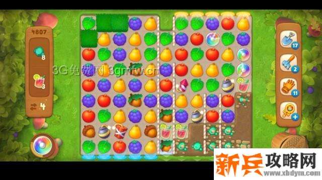 梦幻花园4807关怎么过？ 梦幻花园攻略4807关