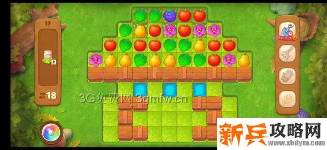 梦幻花园17关怎么过？ 梦幻花园攻略17关