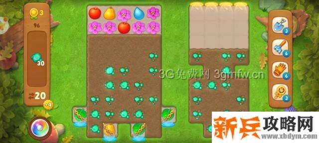 梦幻花园96关怎么过？ 梦幻花园攻略96关