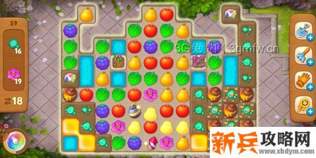 梦幻花园59关怎么过？ 梦幻花园攻略59关
