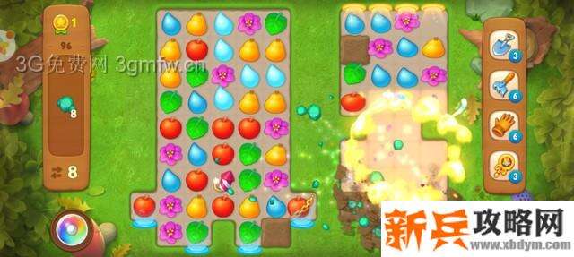 梦幻花园96关怎么过？ 梦幻花园攻略96关