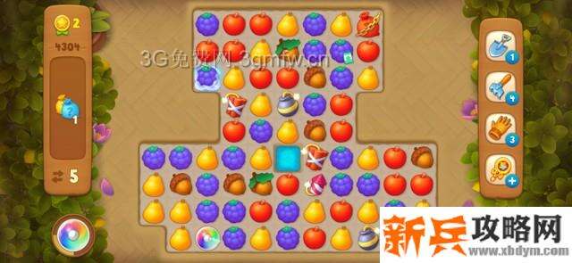 梦幻花园4304关怎么过？ 梦幻花园攻略4304关