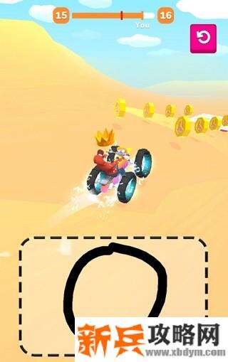 涂鸦骑士3d版21关怎么过？