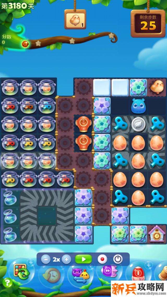 开心消消乐3180关怎么过？ 开心消消乐3180关攻略