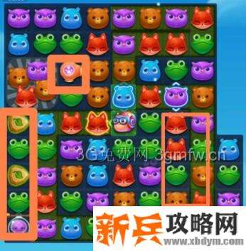 开心消消乐3237关怎么过？ 开心消消乐3237关三星攻略