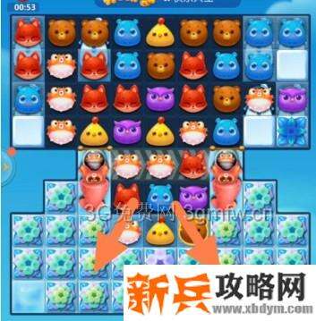 开心消消乐3239关怎么过？ 开心消消乐3239关三星攻略