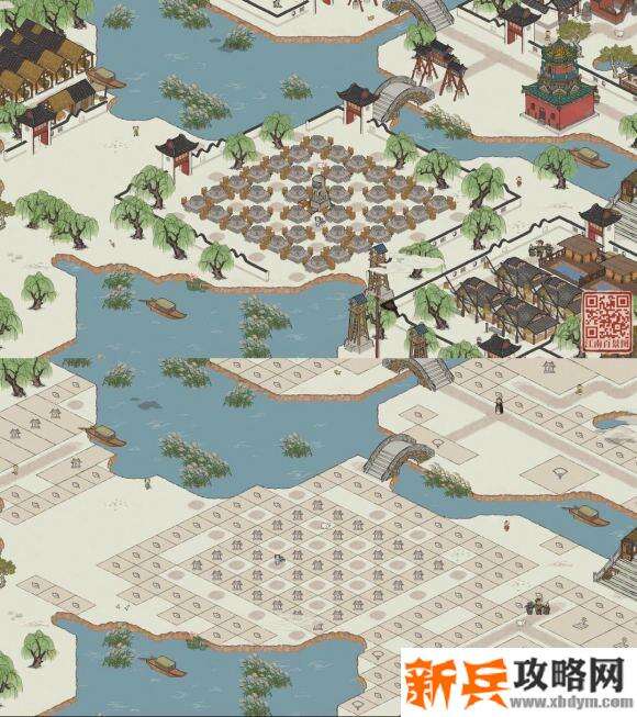 江南百景图怎么在苏州应天刷铜钱？