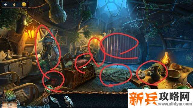 密室逃脱绝境系列4迷失森林《失落的领地1迷失森林》图文攻略