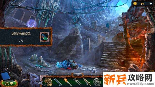 密室逃脱20巨人追踪《失落的领地5冰咒》彩色玻璃收集攻略