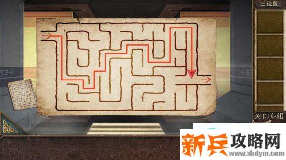 密室逃脱越狱100个房间之四第46关攻略