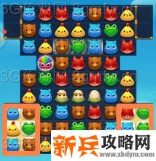 开心消消乐3268关怎么过？ 开心消消乐3268关三星攻略