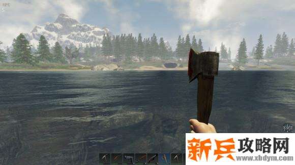 生存边缘《Subsistence》采水晶的矿洞在哪？