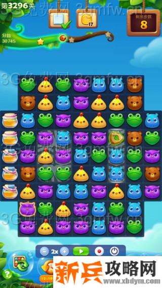 开心消消乐3296关怎么过？ 开心消消乐3296关图文攻略