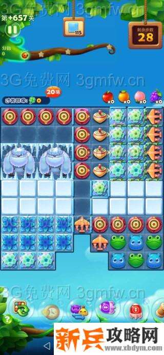 开心消消乐精英关657关怎么过？ 开心消消乐精英关657关攻略