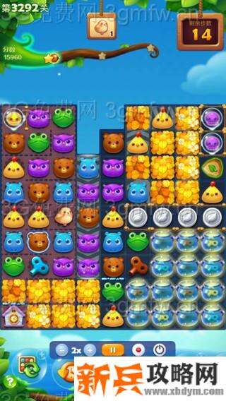 开心消消乐3292关怎么过？ 开心消消乐3292关攻略
