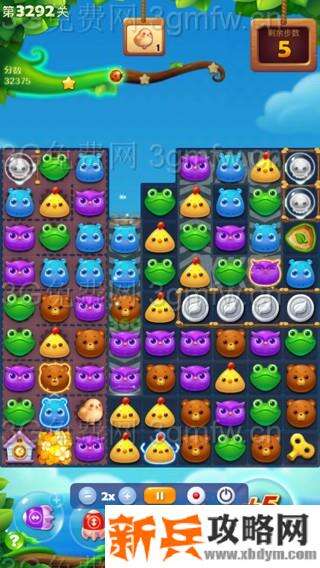 开心消消乐3292关怎么过？ 开心消消乐3292关攻略