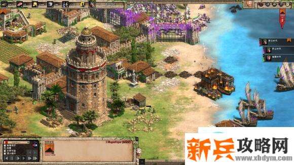 帝国时代2《AgeofEmpires2》征服者勒班托海战最高难度攻略