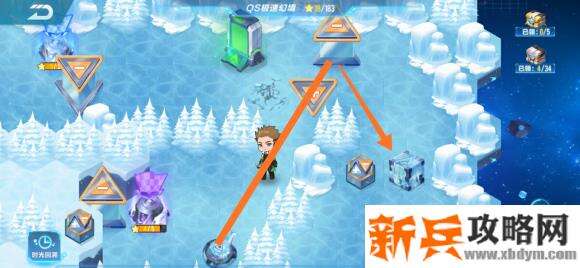 QQ飞车手游QS极速幻境第三期第一章攻略