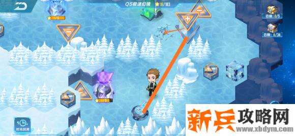 QQ飞车手游QS极速幻境第三期第一章攻略