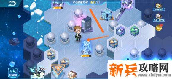 QQ飞车手游QS极速幻境第三期第二章攻略