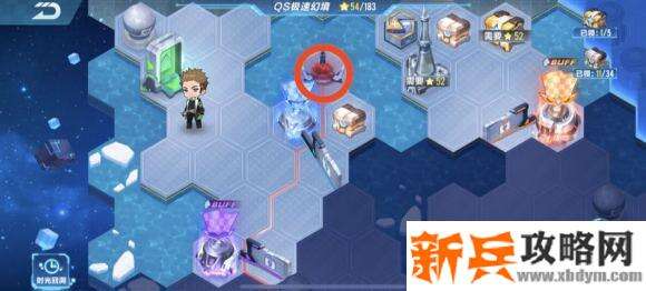 QQ飞车手游QS极速幻境第三期北地惊雷第二章怎么走？