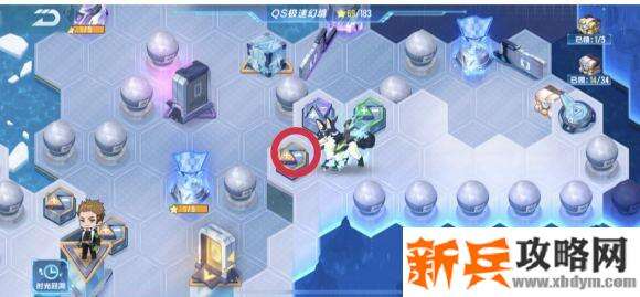 QQ飞车手游QS极速幻境第三期北地惊雷第二章怎么走？