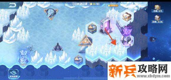 QQ飞车手游QS极速幻境第三期北地惊雷第一章怎么走？