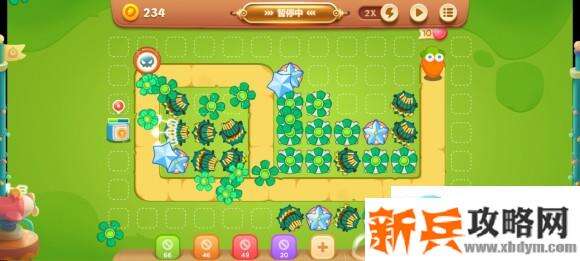 保卫萝卜3游乐场大作战第五关攻略