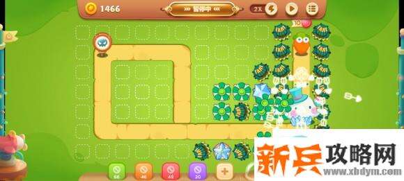 保卫萝卜3游乐场大作战第五关攻略