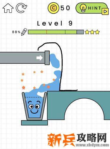快乐水杯第9关怎么过？ HappyGlass第9关攻略