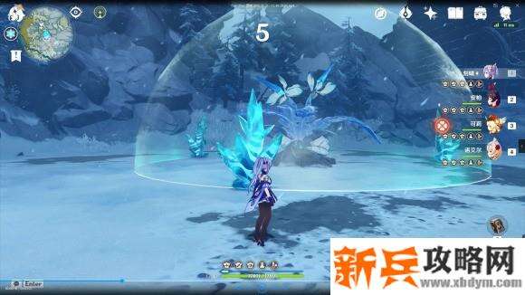 原神《Project》雪山活动急冻树攻略