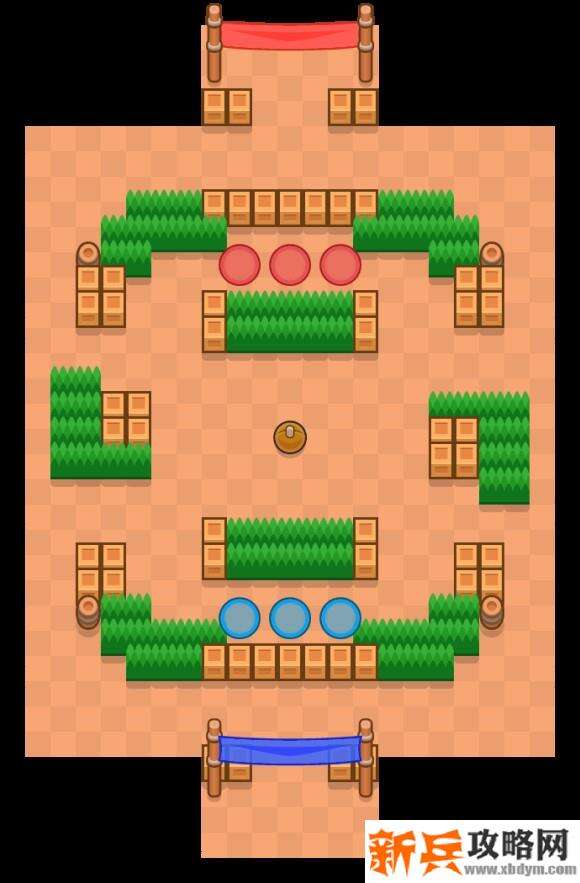 荒野乱斗绿茵交锋地图攻略