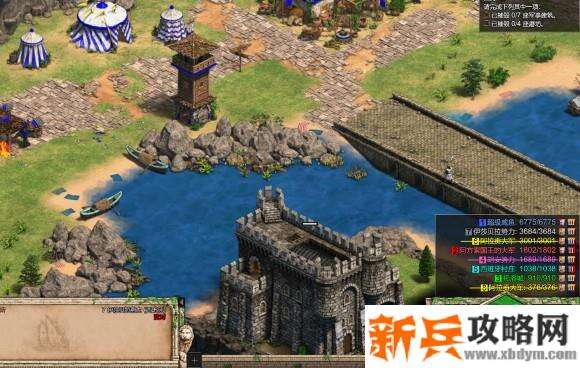 帝国时代2决定版《弗朗西斯科》战役第一关前朝遗梦攻略