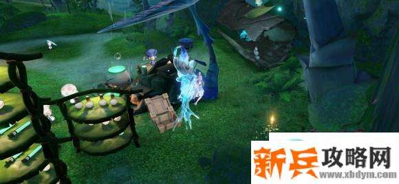 天谕手游花海+伞村木刻宝箱坐标攻略