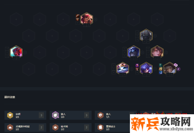 云顶之弈10.21拼多多猎人吃鸡阵容搭配