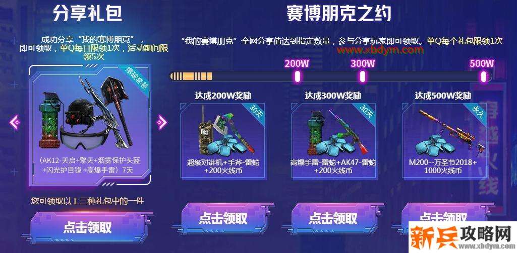 《CF》2021雷神赛博朋克领枪活动