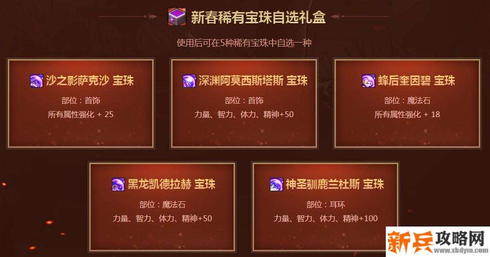 2021春节套礼包内容