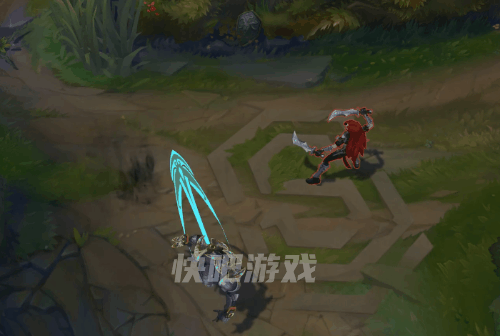 LOL灵能特工劫皮肤特效展示 暗影科幻刺客