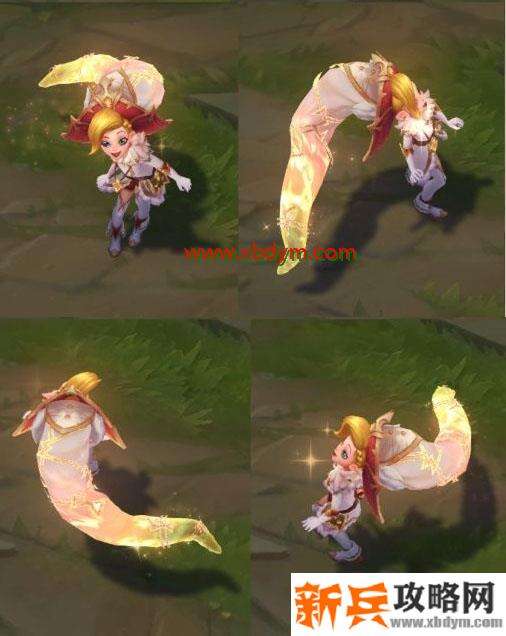 LOL奥术师佐伊至臻皮肤特效展示 俏皮高贵小魔法师