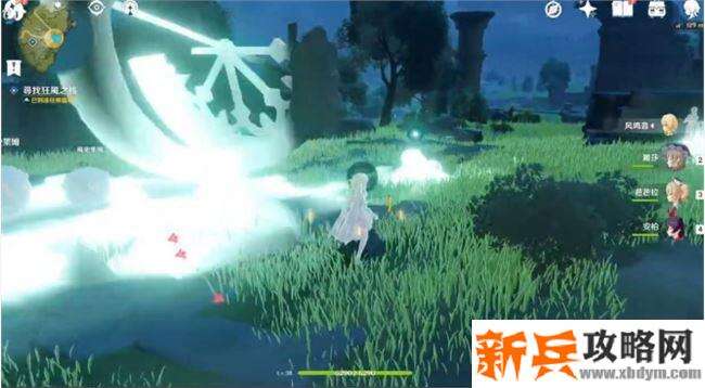 蒙德时与风怎么触发