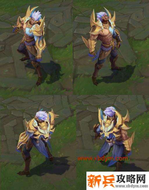 LOL瑟提神龙尊者至臻皮肤特效预览 金色神龙斗士