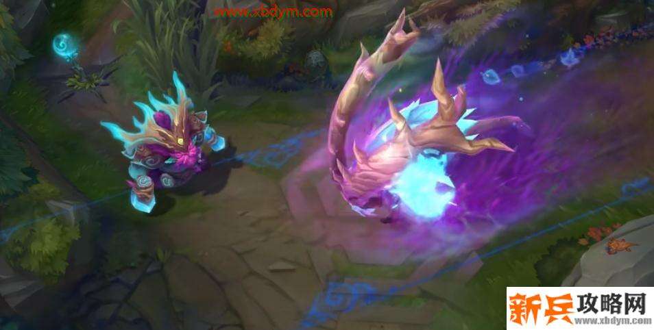 《LOL》新皮肤永恒之森奥恩皮肤特效一览