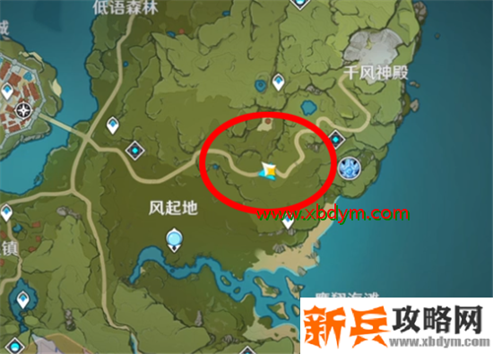 《原神》卖蘑菇的小女孩位置详解