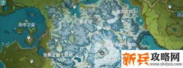 原神龙脊雪山地图开启方法