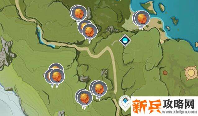 烈焰花花蕊怎么找