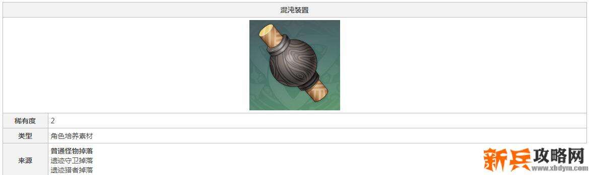 原神混沌装置在哪里刷