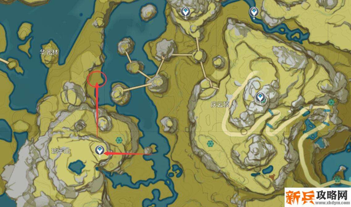 幼岩龙蜥的位置在地图哪里