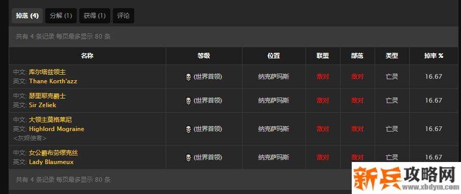 堕落的灰烬使者掉率